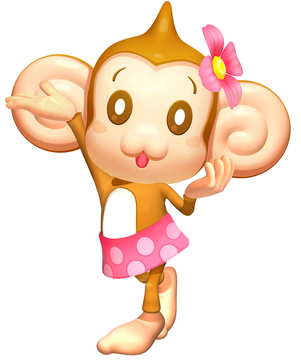 MeeMee (Super Monkey Ball) Art from Sonic & All-Stars Racing Transformed