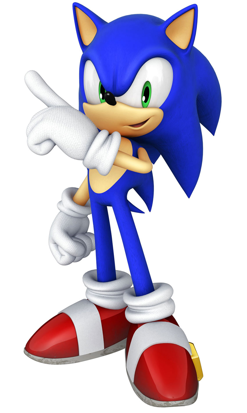 Sonic the Hedgehog Art from Sonic & All-Stars Racing Transformed