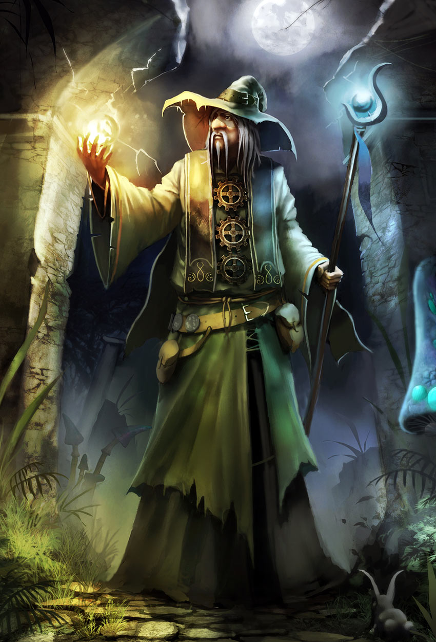 Amadeus the Wizard Art from Trine 2
