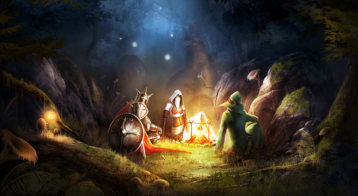 Campfire Art from Trine 2