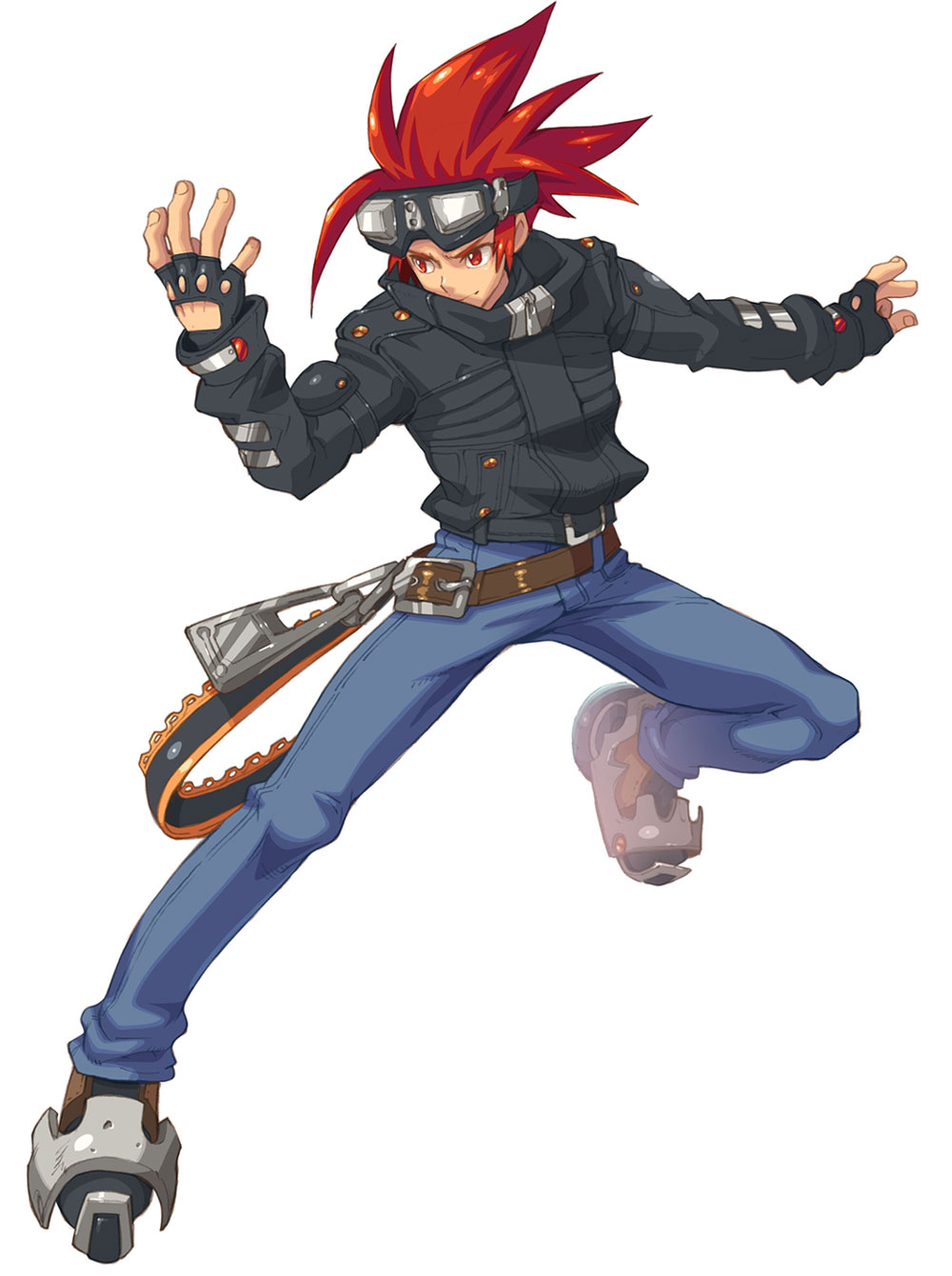 Berserker Male Art from Wild Arms XF