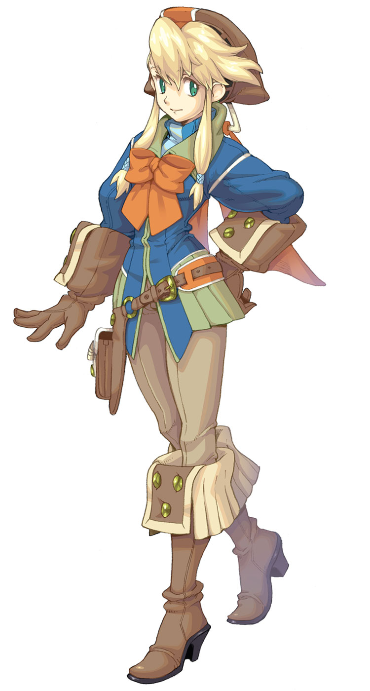 Clarissa Dandelion Shot Class Art from Wild Arms XF