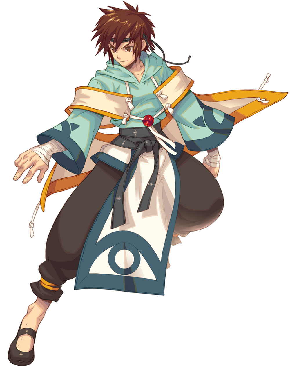 Enigmancer Male Art from Wild Arms XF