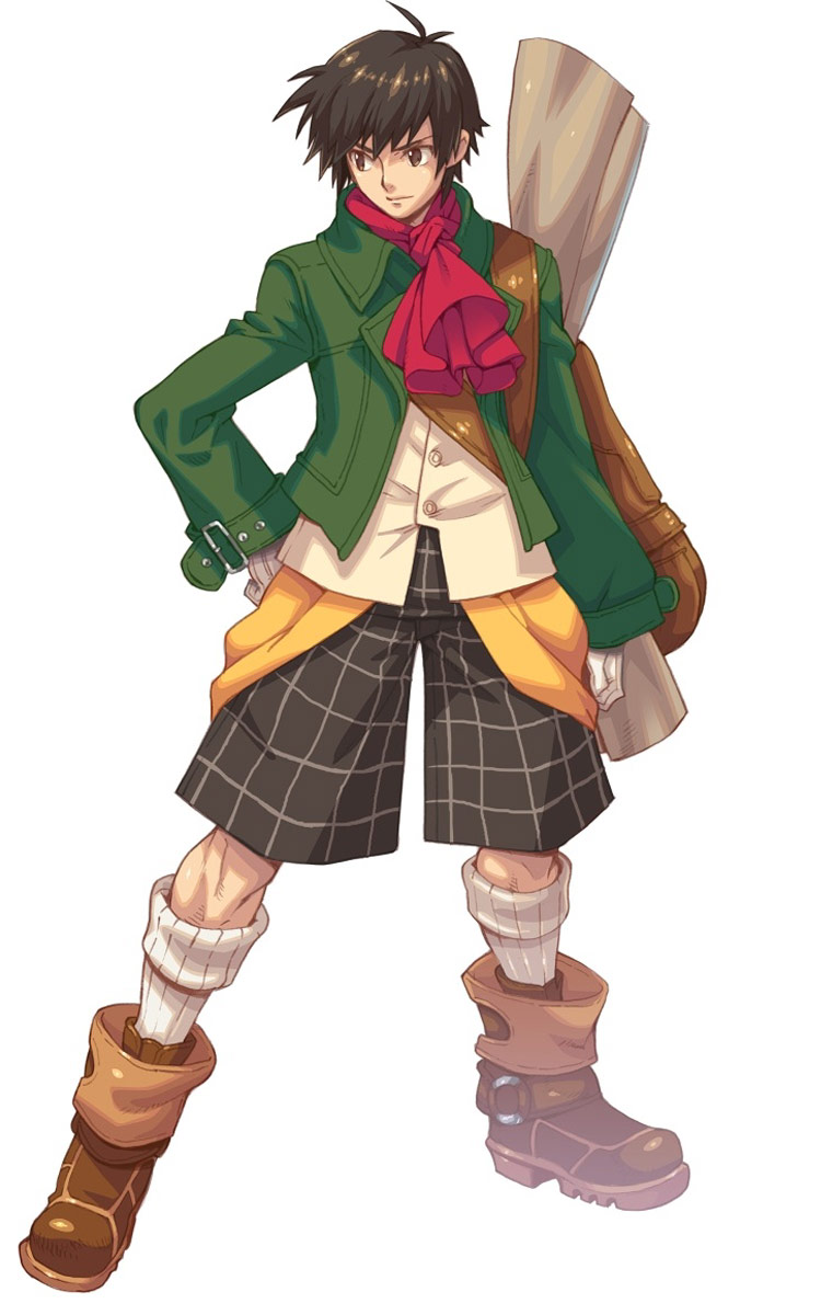Excavator Male Art from Wild Arms XF