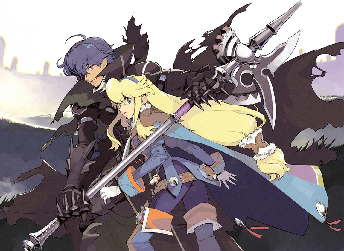 Felius & Clarissa Art from Wild Arms XF
