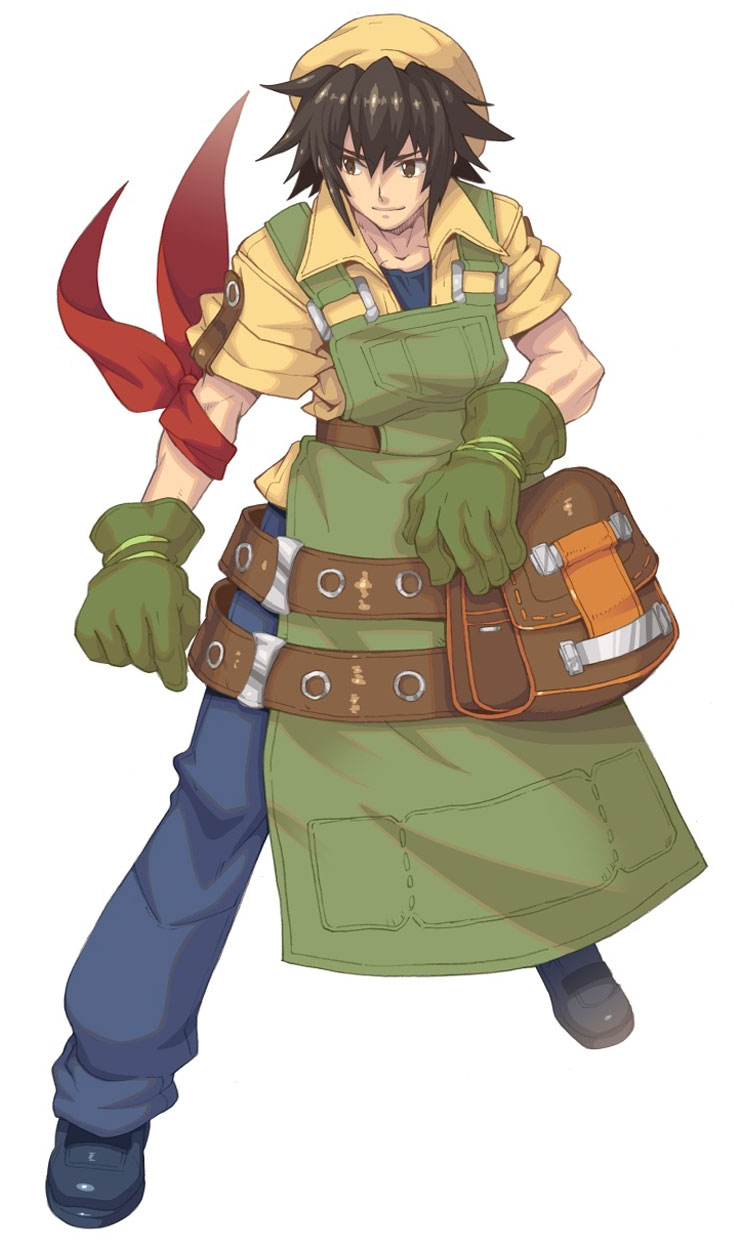 Gadgeteer Male Art from Wild Arms XF