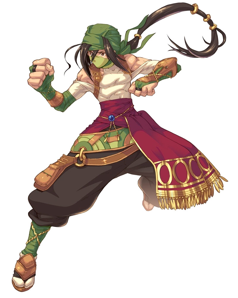 Geomancer Male Art from Wild Arms XF