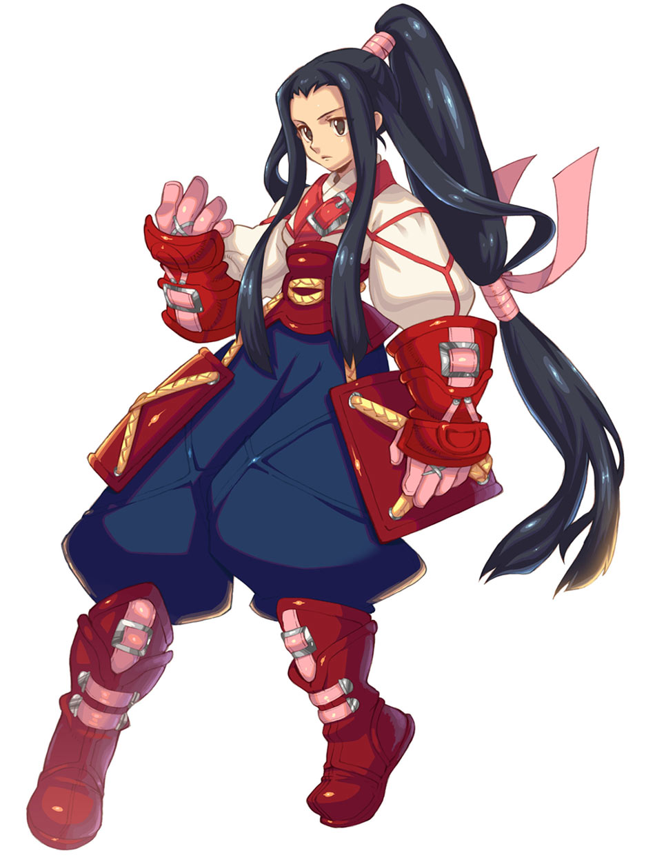 Grappler Female Art from Wild Arms XF