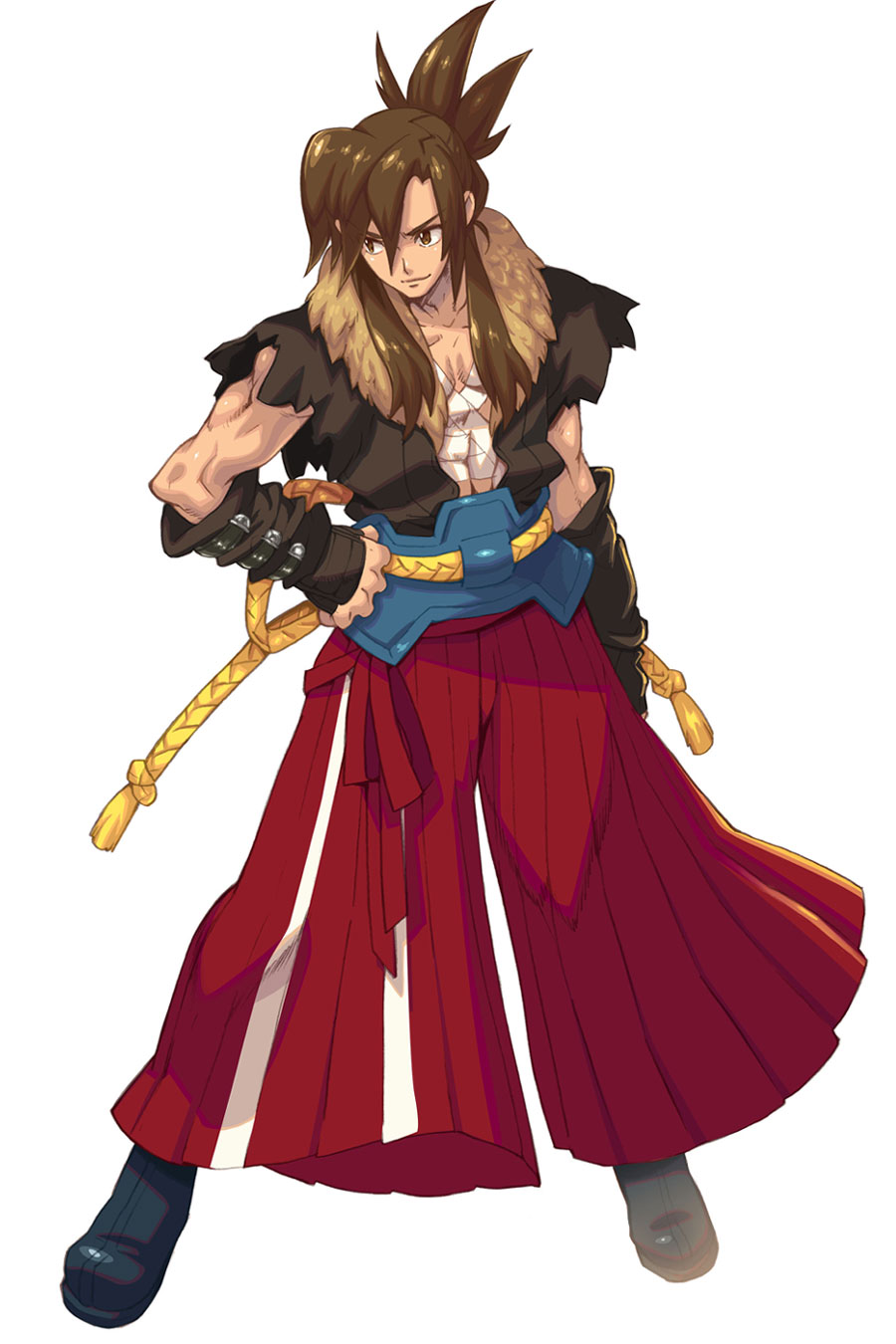 Grappler Male Art from Wild Arms XF