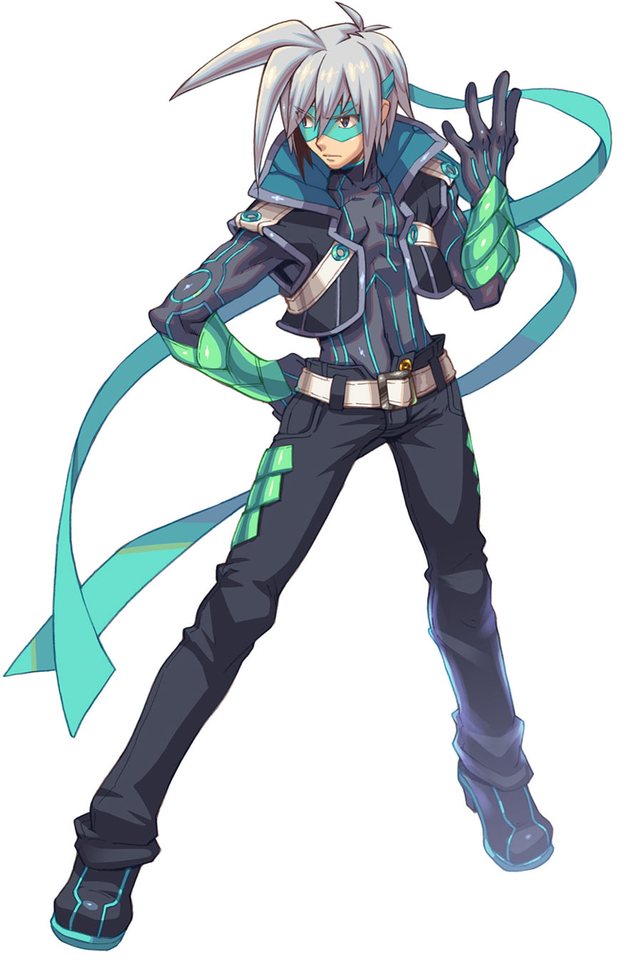 Nightstalker Male Art from Wild Arms XF