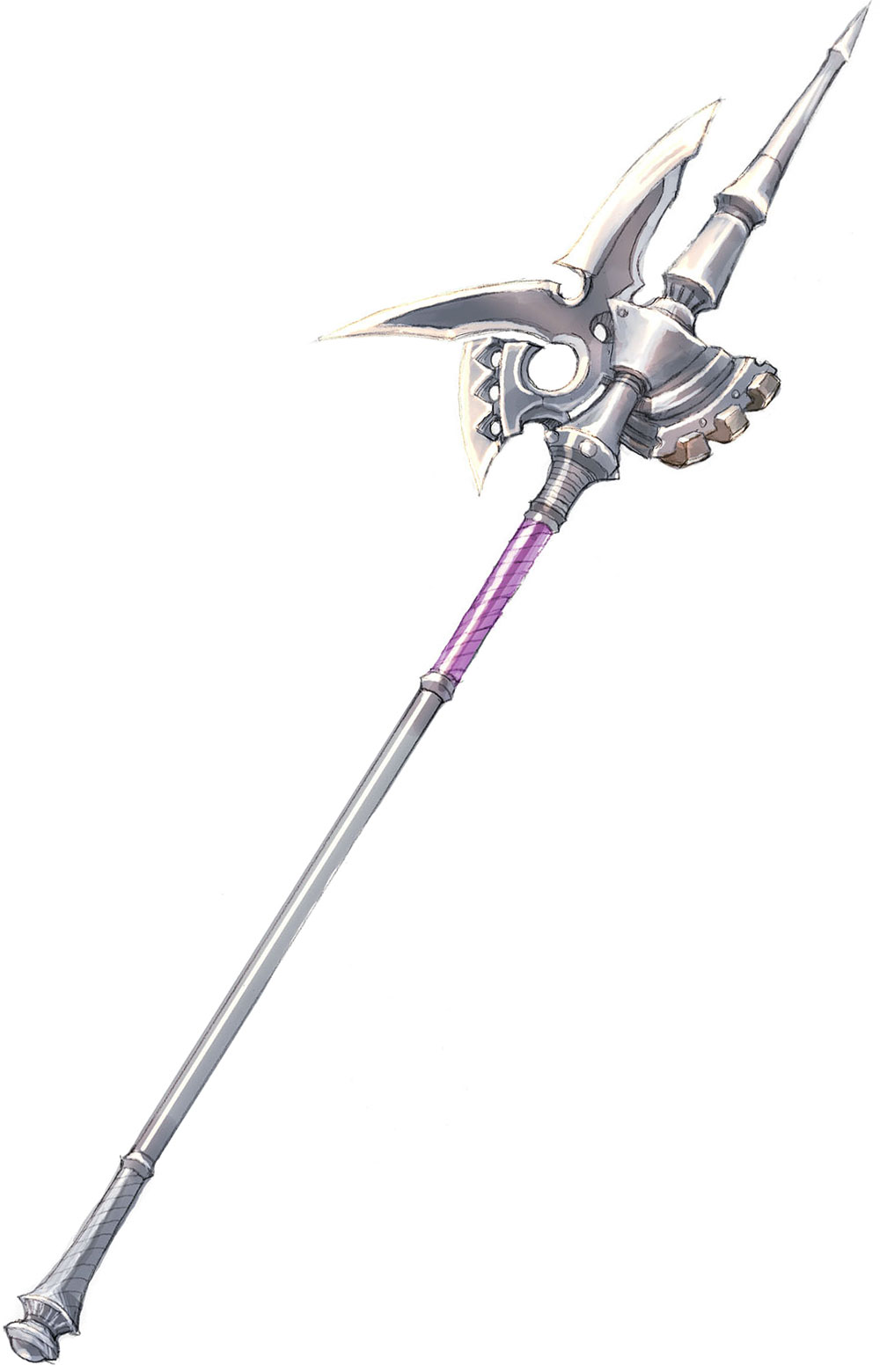 Pole Arm Art from Wild Arms XF