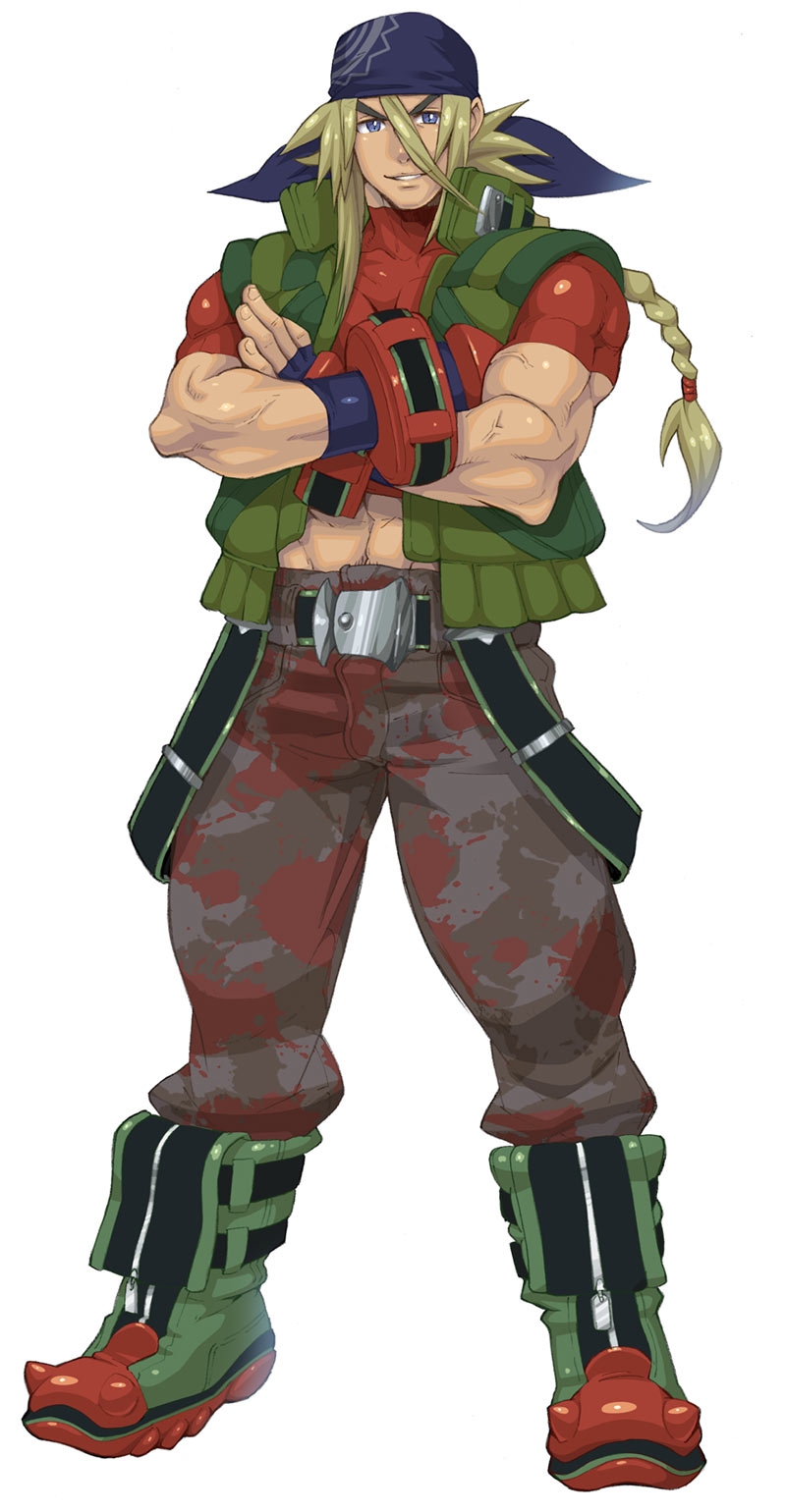 Ragnar Blitz Lebrett Art from Wild Arms XF