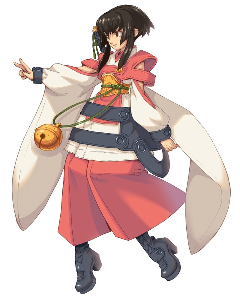 Sacred Slayer Female Art from Wild Arms XF