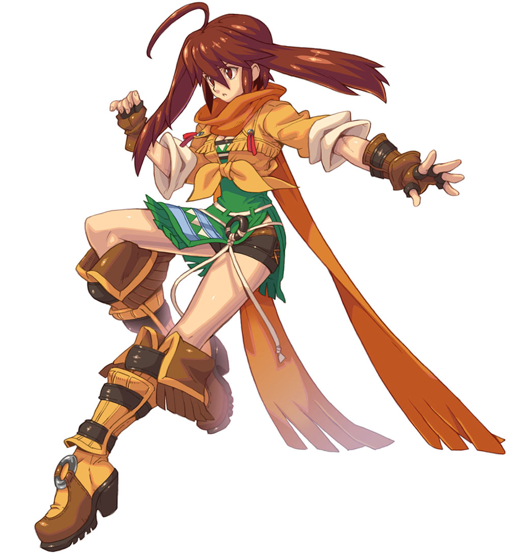 Strider Female Art from Wild Arms XF