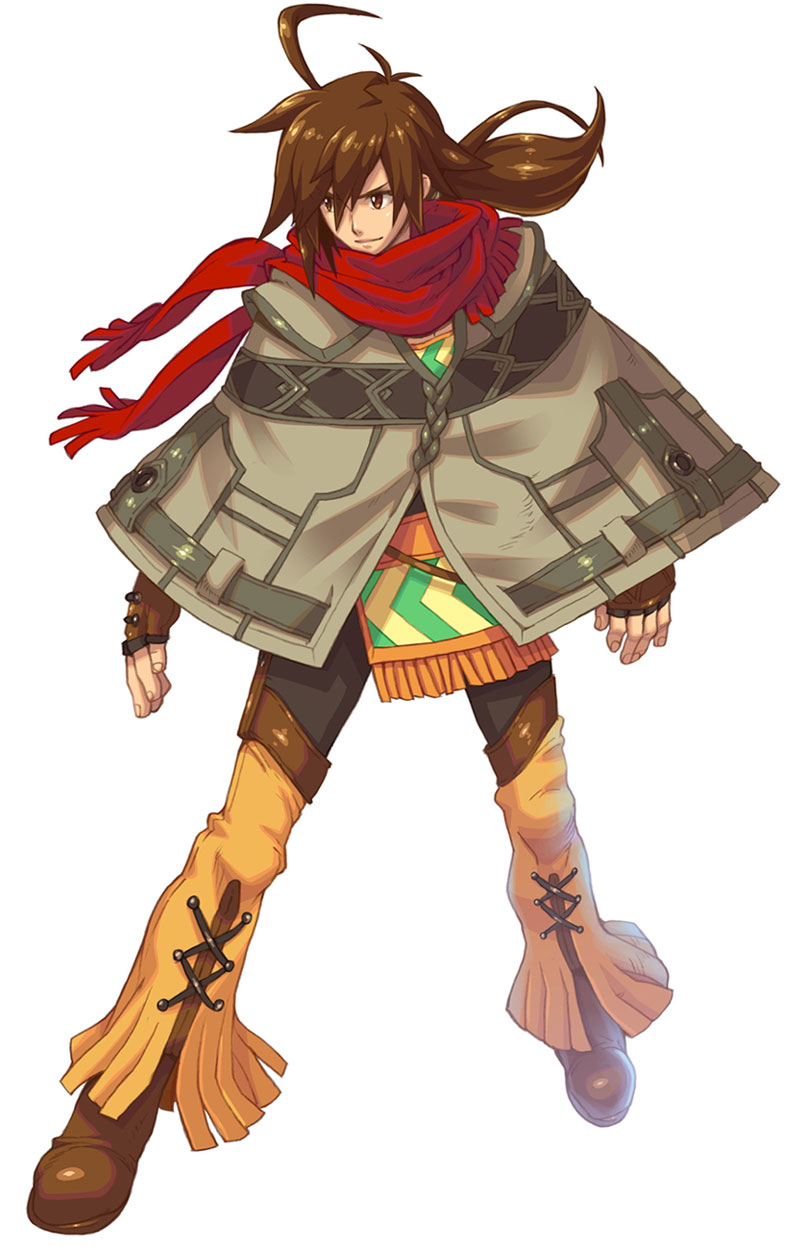Strider Male Art from Wild Arms XF