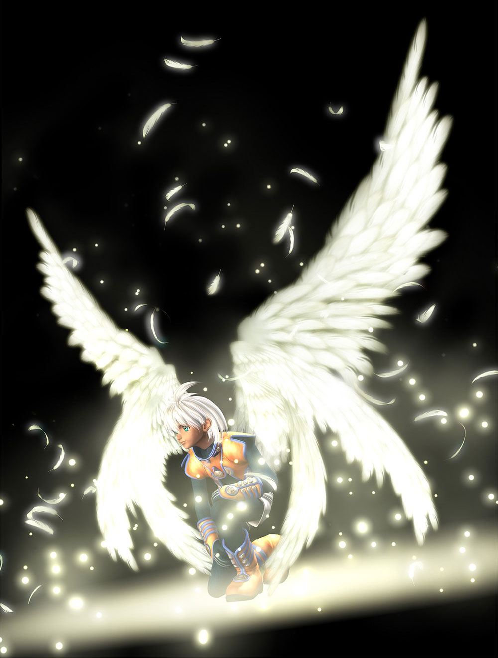 Winged Chaos Art from Xenosaga Episode I: Der Wille zur Macht
