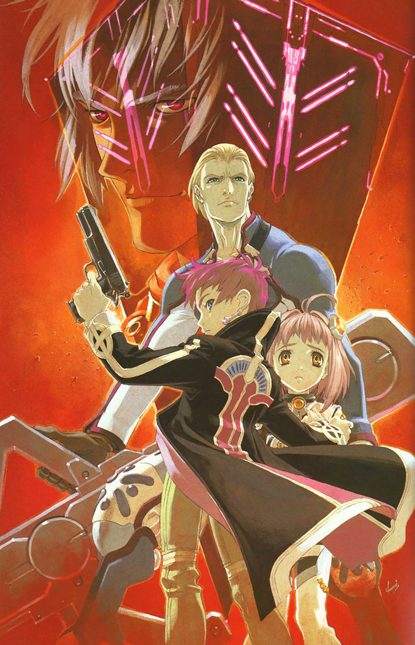 Characters Poster Art from Xenosaga Episode I: Der Wille zur Macht
