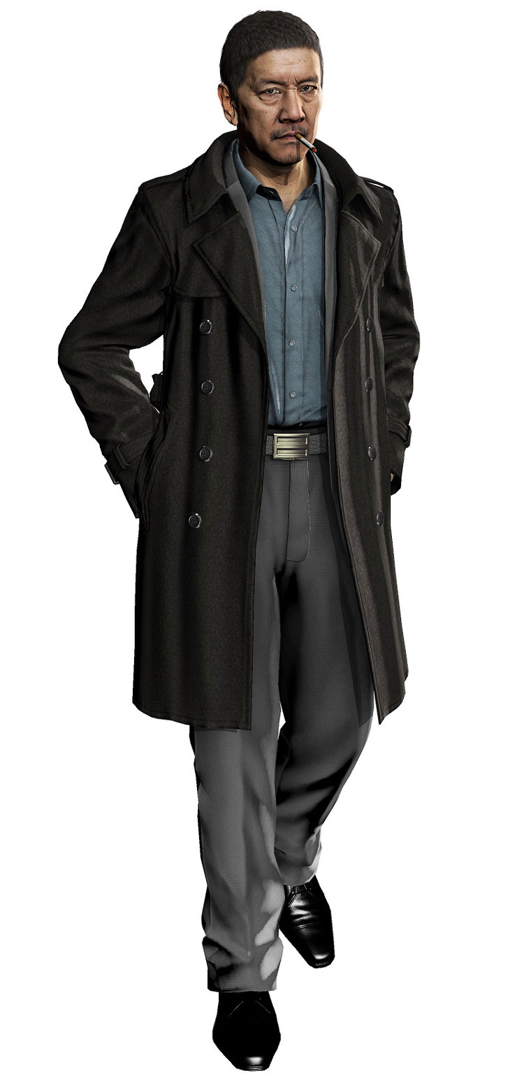 Police Detective Art from Yakuza 5