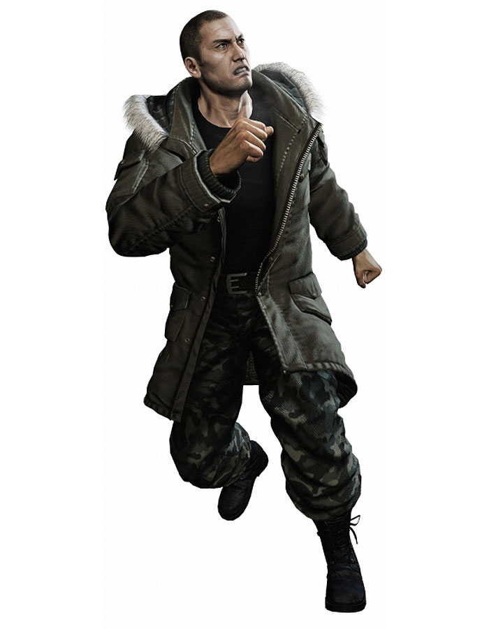 Taiga Saejima Art from Yakuza 5