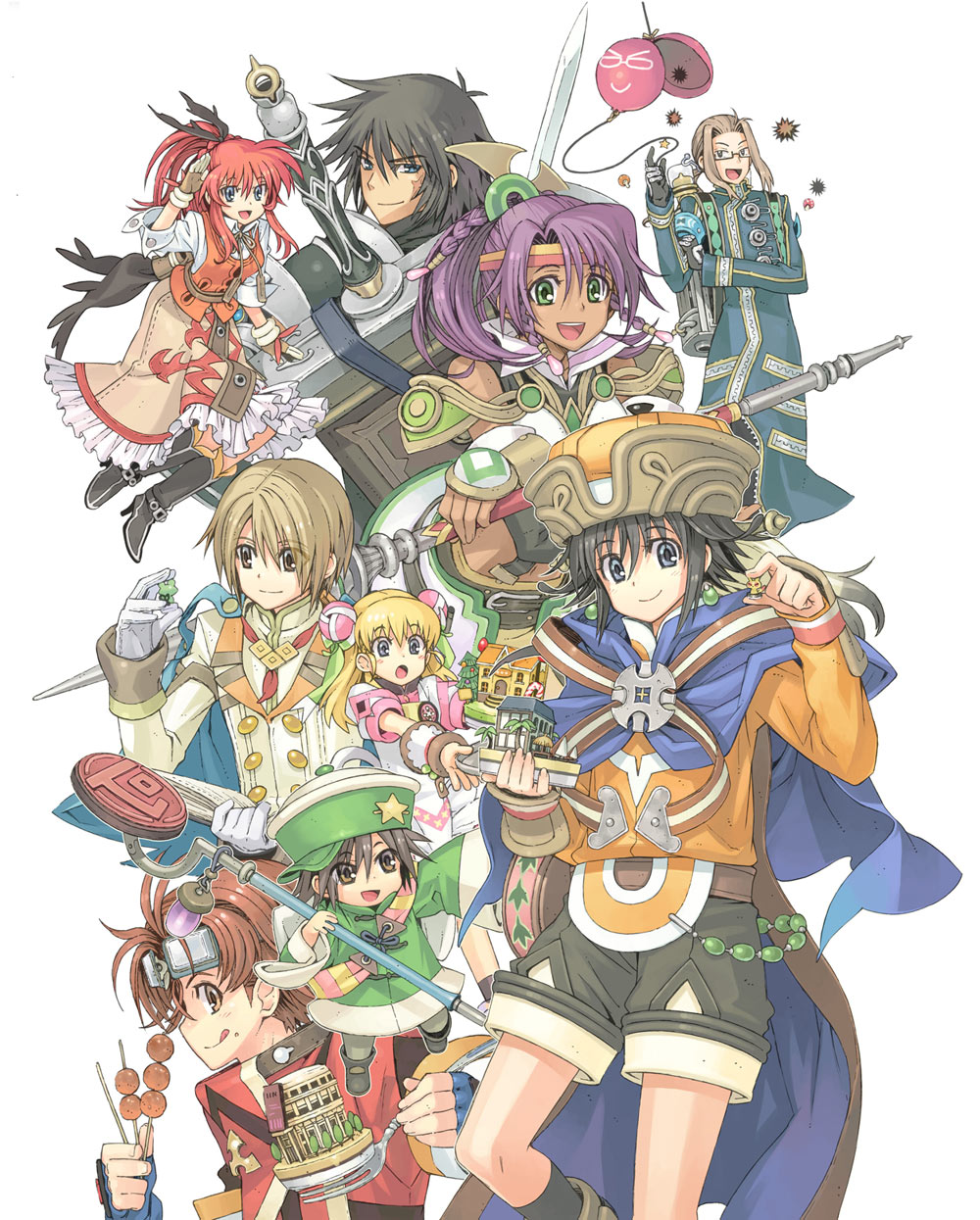 Main Characters Art from Atelier Annie: Alchemists of Sera Island