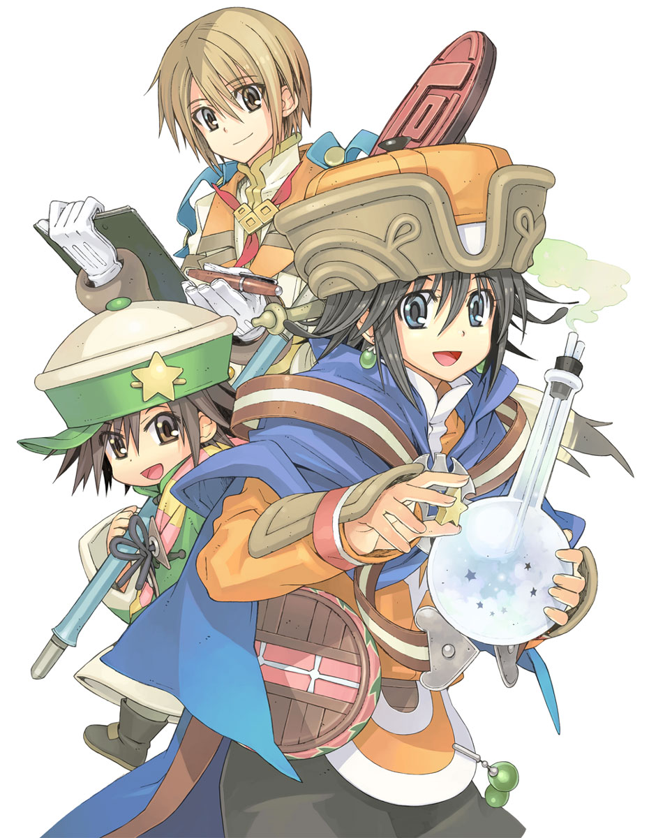 Hans, Pepe, & Annie Art from Atelier Annie: Alchemists of Sera Island