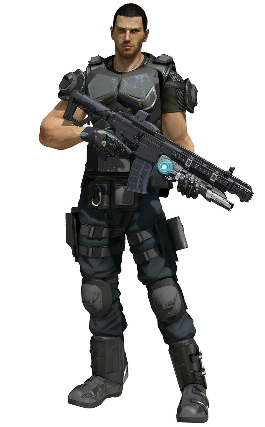 Dan Marshall Art from Binary Domain