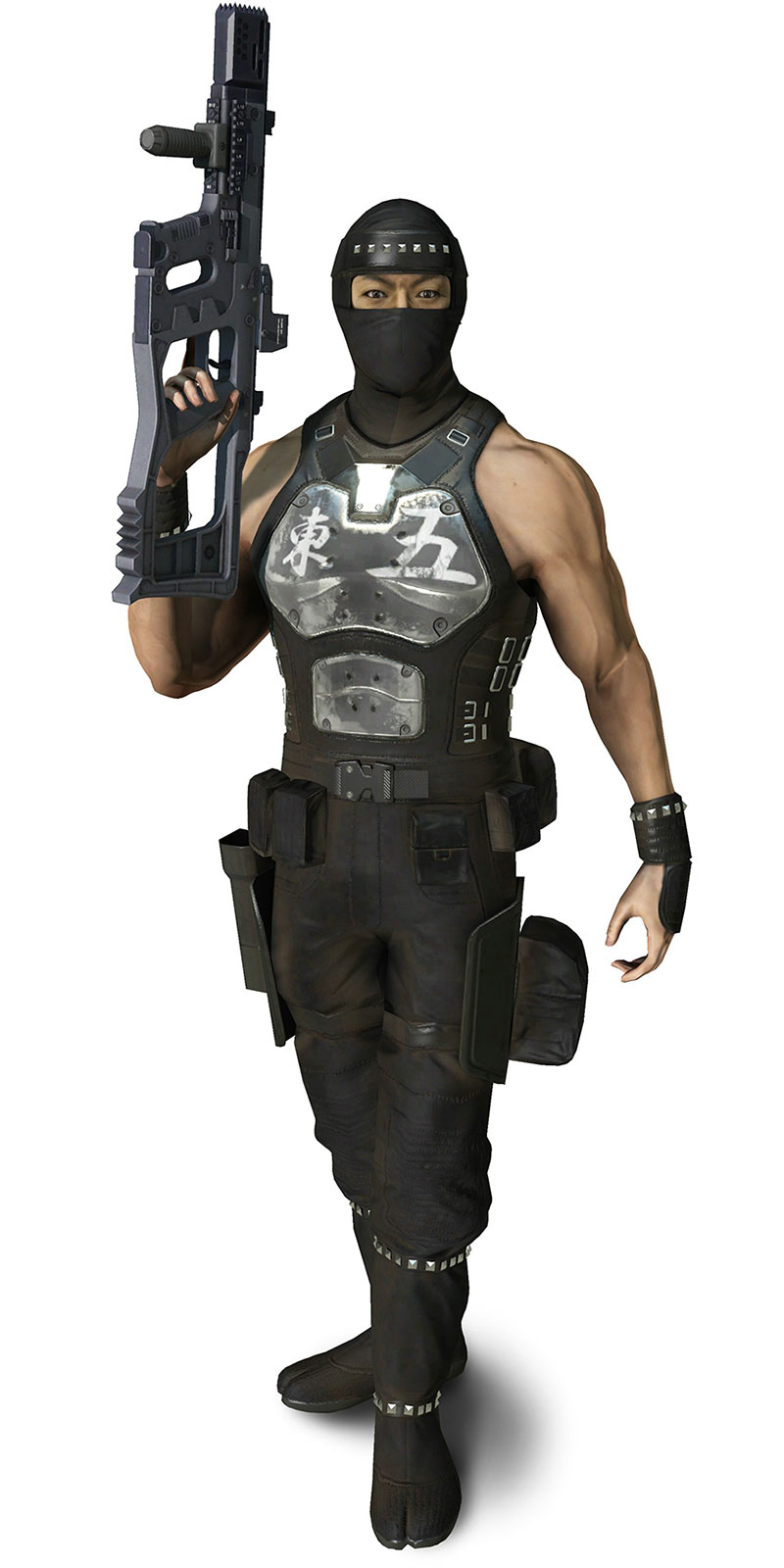 Government Ninja Art from Binary Domain