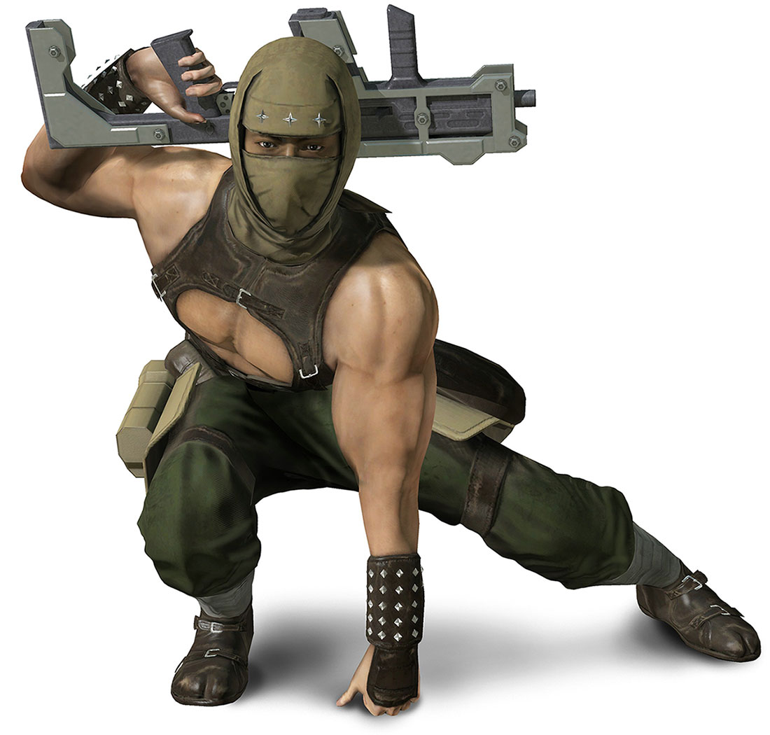 Resistance Ninja Art from Binary Domain