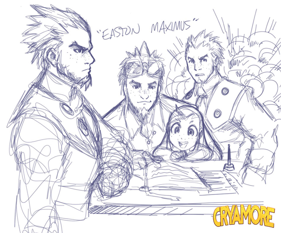 Easton Sketches from Cryamore
