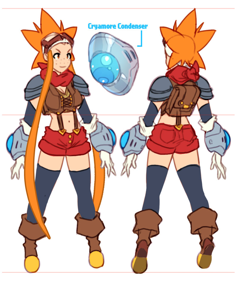 Esmy Design Reference Art from Cryamore