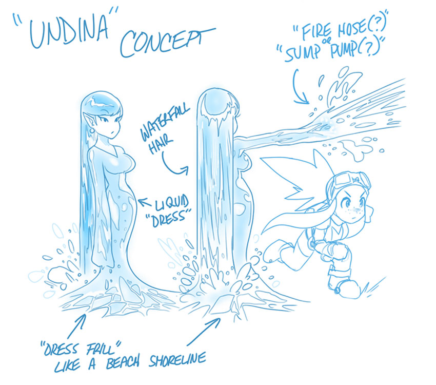 Undina Sketches from Cryamore