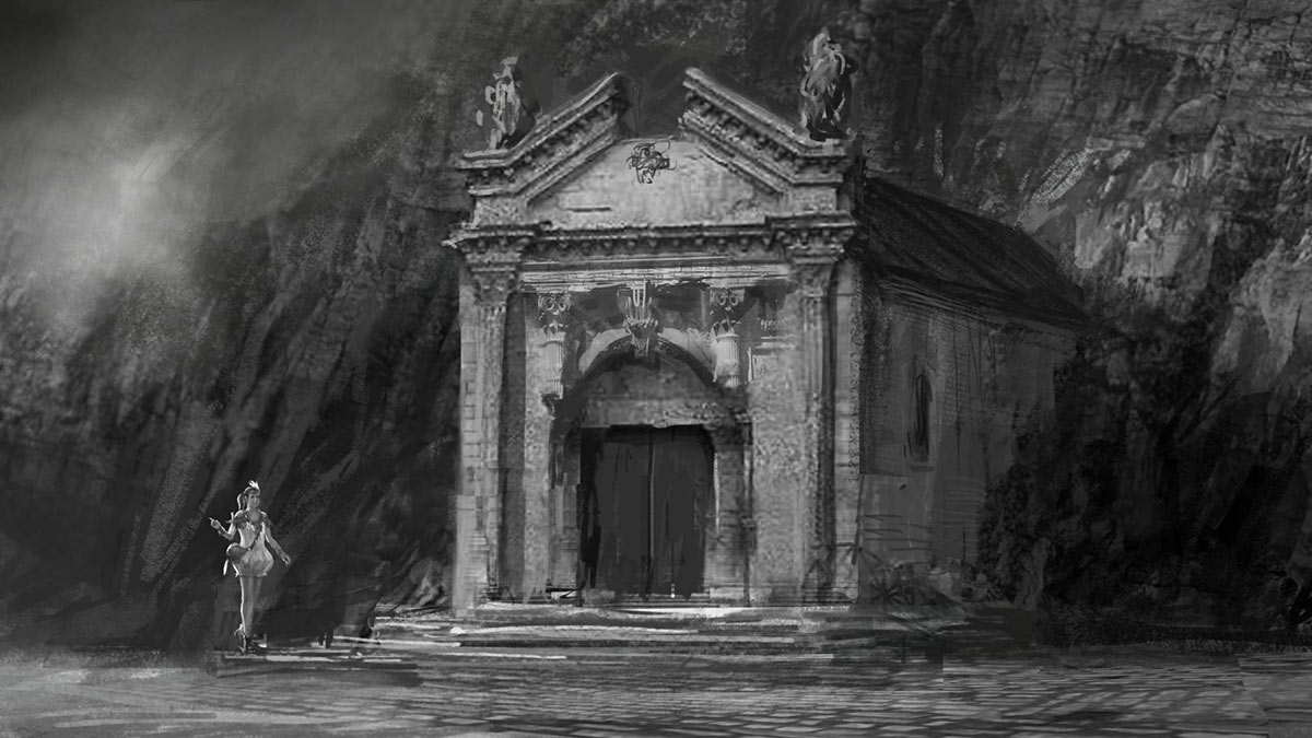 Building Facade Art from Dark Souls II