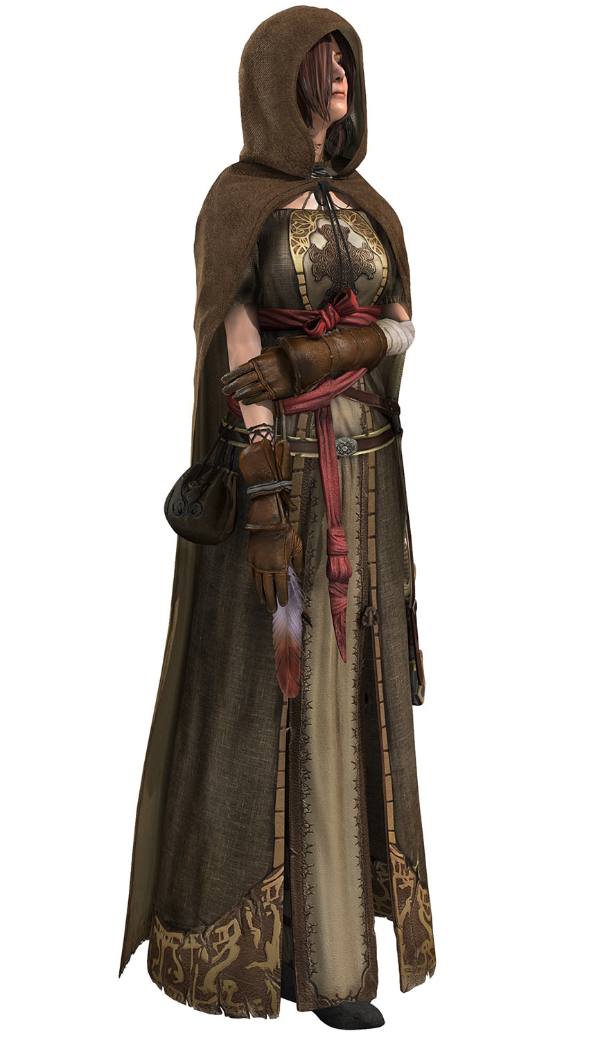 Emerald Herald Art from Dark Souls II