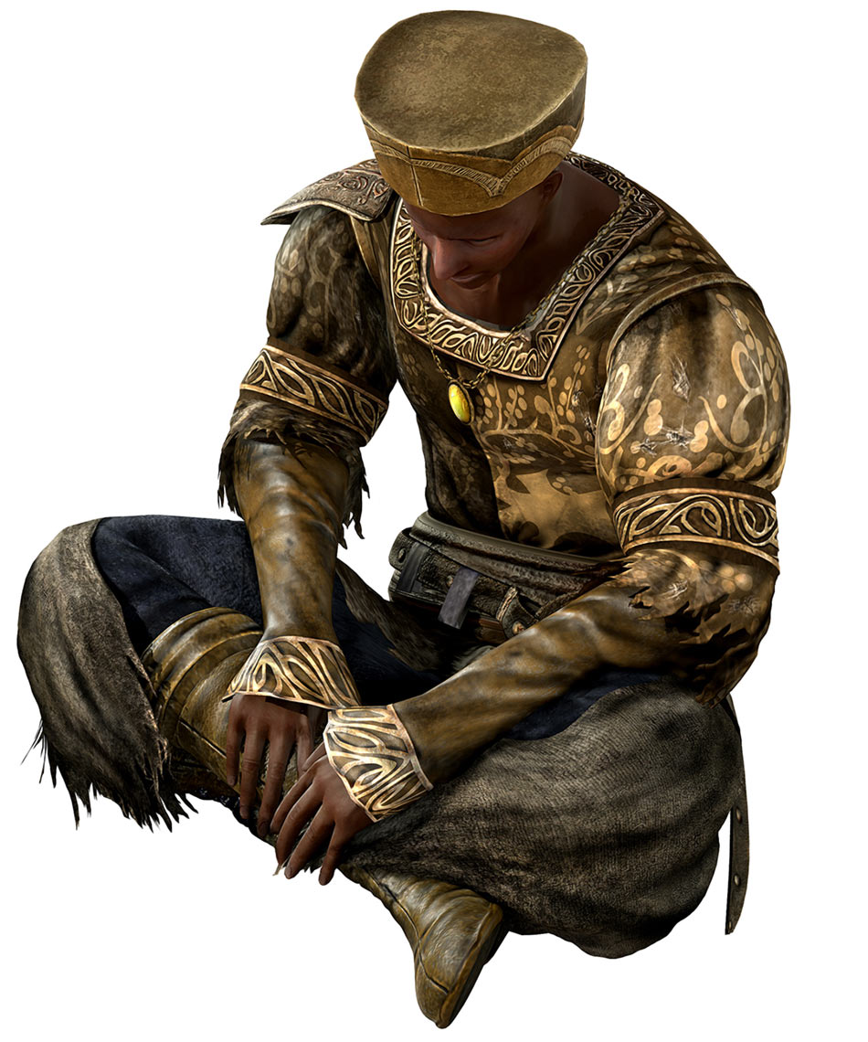 Maughlin the Armorer Art from Dark Souls II