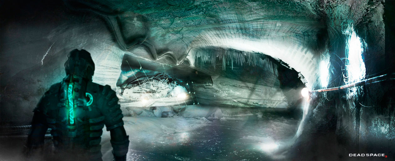 Exploring Tunnel Art from Dead Space 3