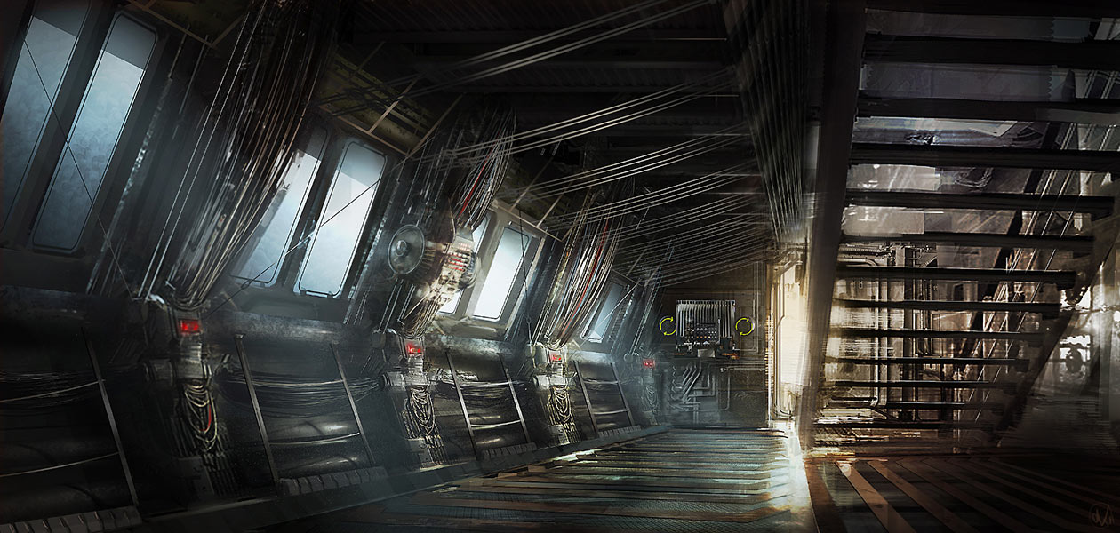 Flotilla Steps Bottom Art from Dead Space 3