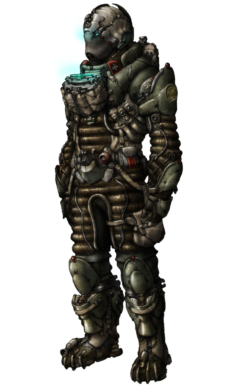 Legionary Suit Art from Dead Space 3