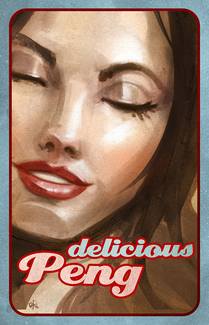 Peng, Delicious Poster Art from Dead Space 3