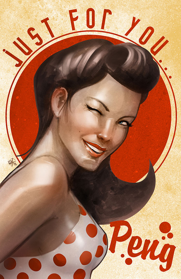 Peng, Just For You Poster Art from Dead Space 3