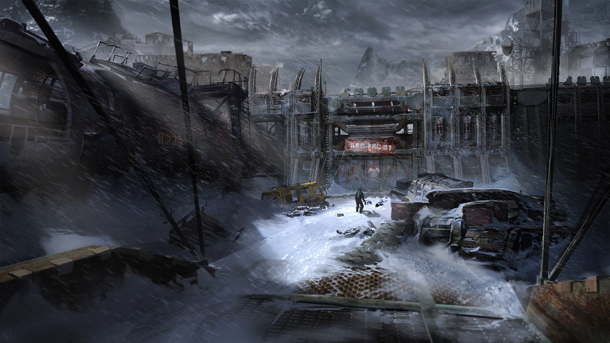 Pipeline End Art from Dead Space 3