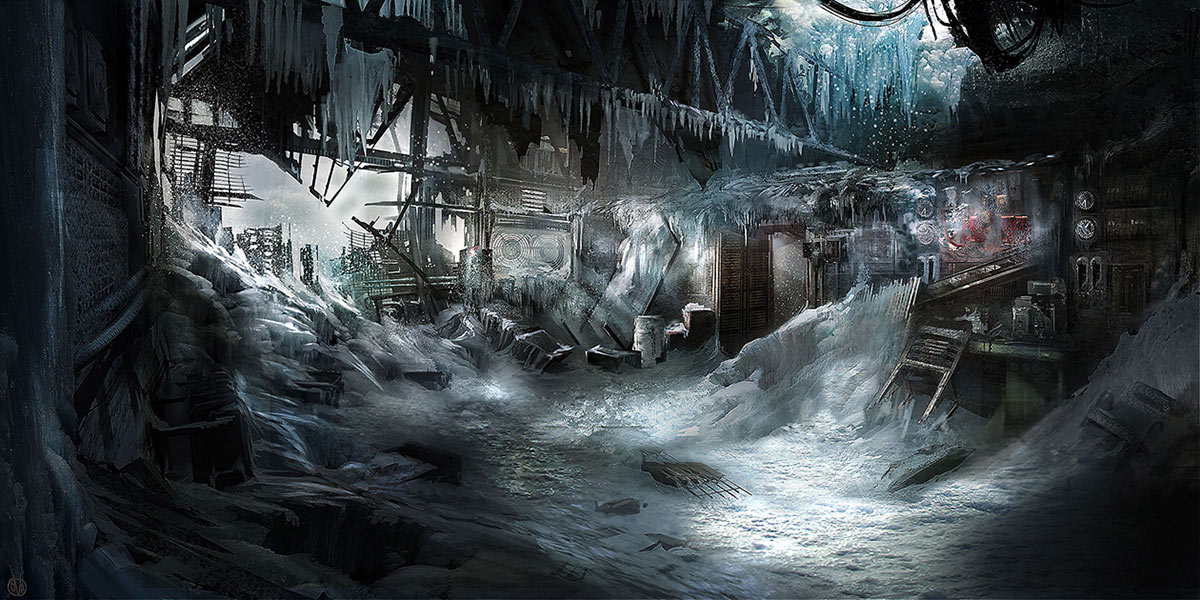 Radio Room Art from Dead Space 3