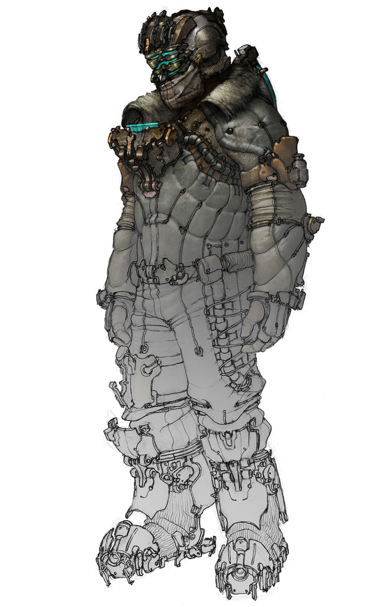 Snow Suit Art from Dead Space 3