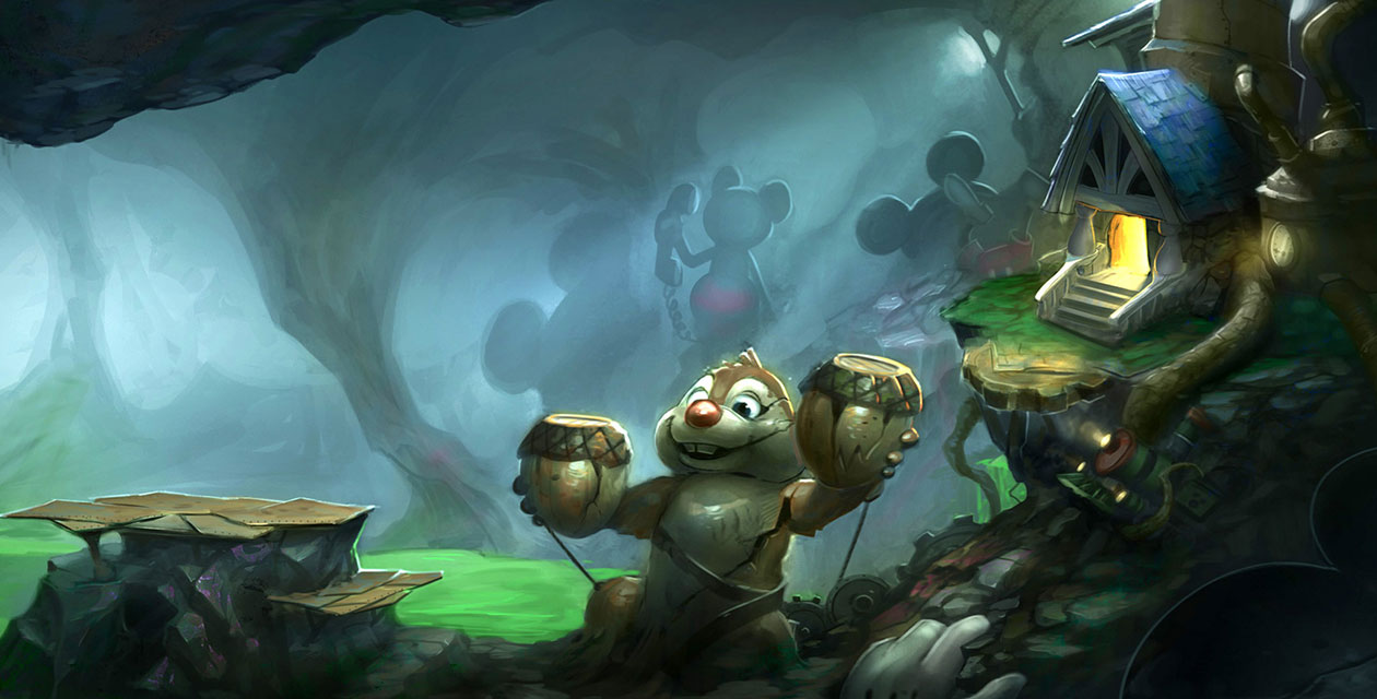 Dale Art from Epic Mickey 2: The Power of Two