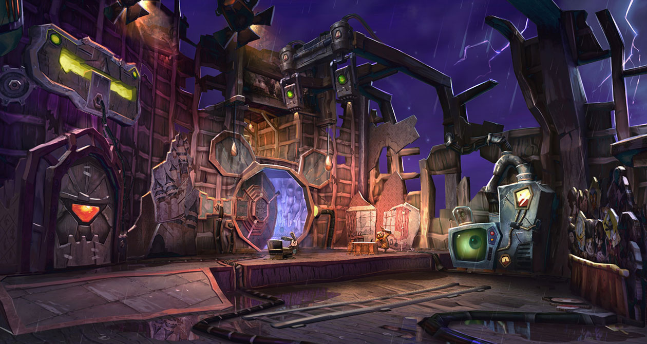 Environment Art from Epic Mickey 2: The Power of Two