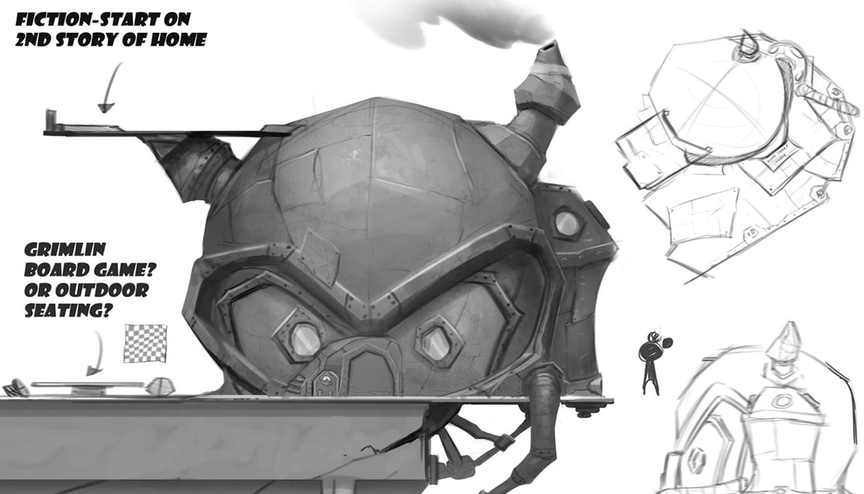 Gremlin Home Art from Epic Mickey 2: The Power of Two