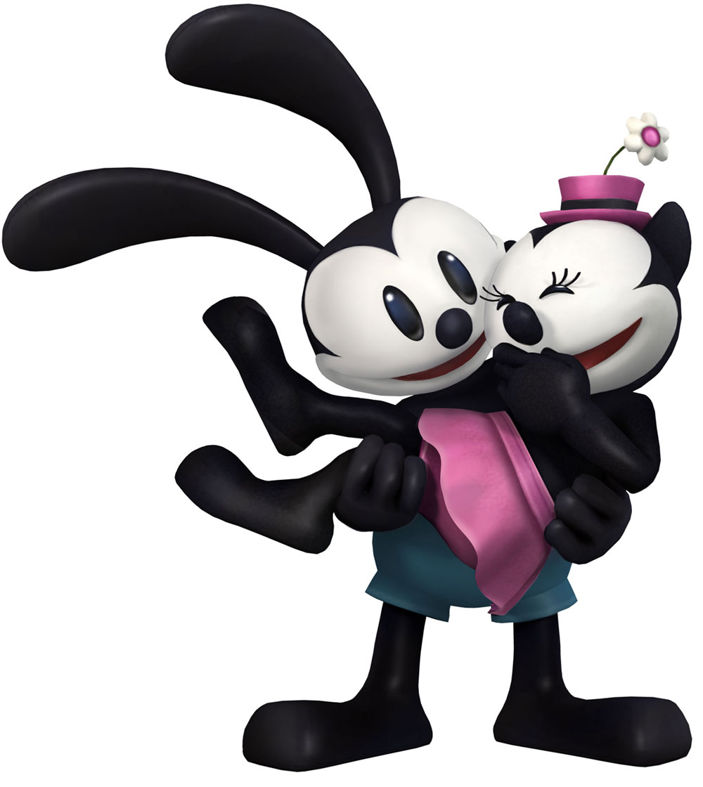 Oswald & Ortensia Art from Epic Mickey 2: The Power of Two