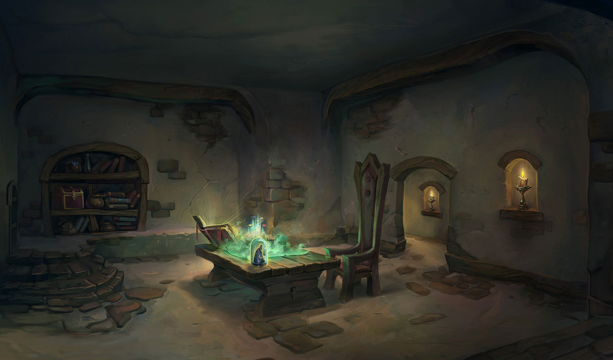 Room Concept Art from Epic Mickey 2: The Power of Two