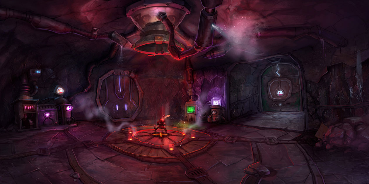 Room Interior Art from Epic Mickey 2: The Power of Two