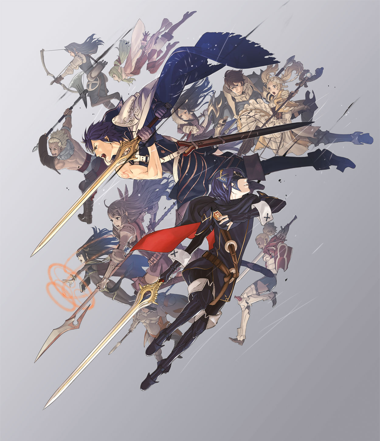 Characters Poster Art from Fire Emblem: Awakening