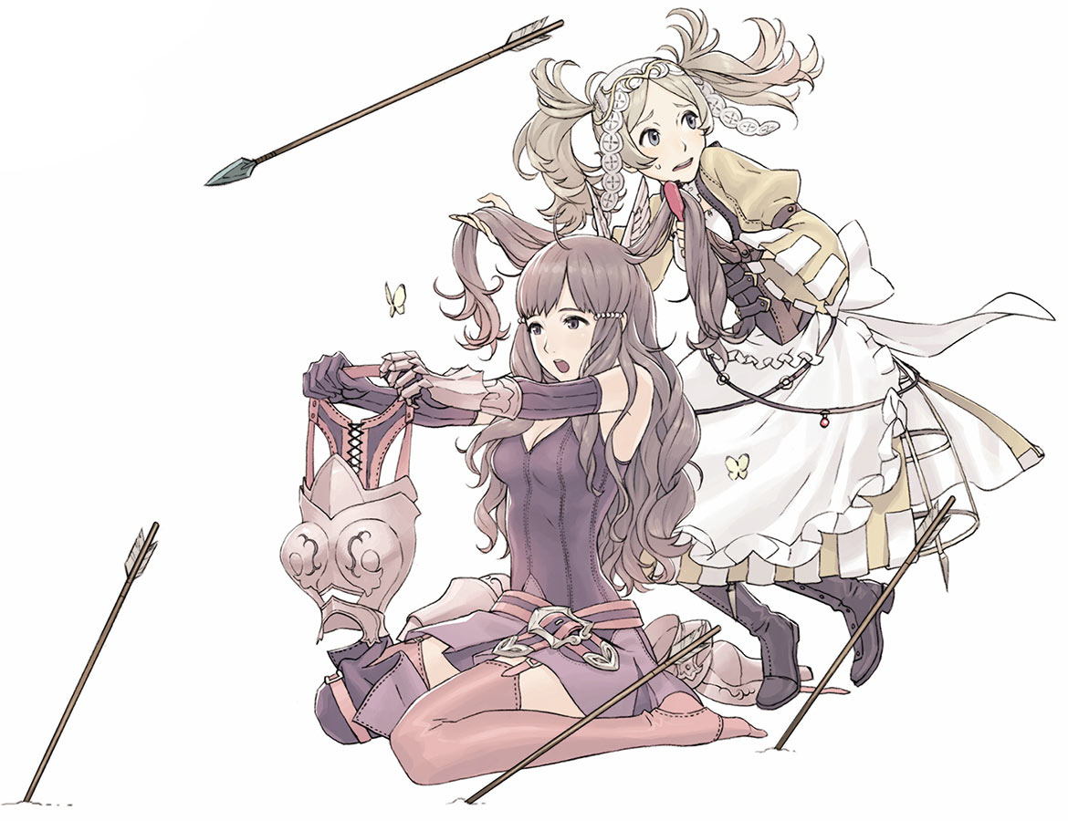 Sumia & Lissa Art from Fire Emblem: Awakening